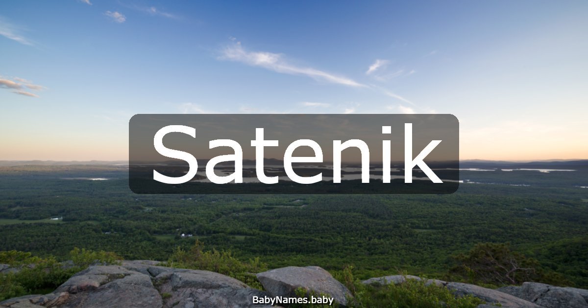 Satenik
