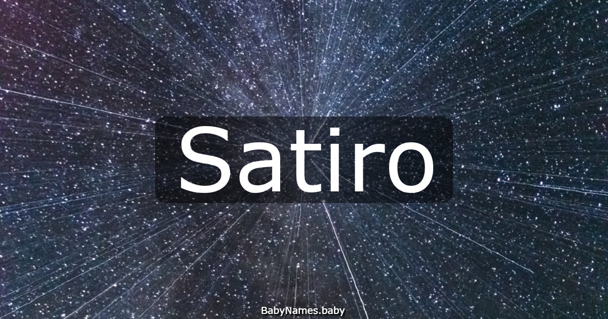 Satiro