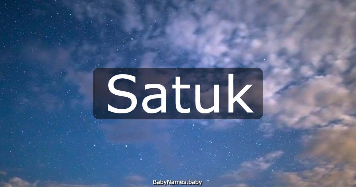 Satuk