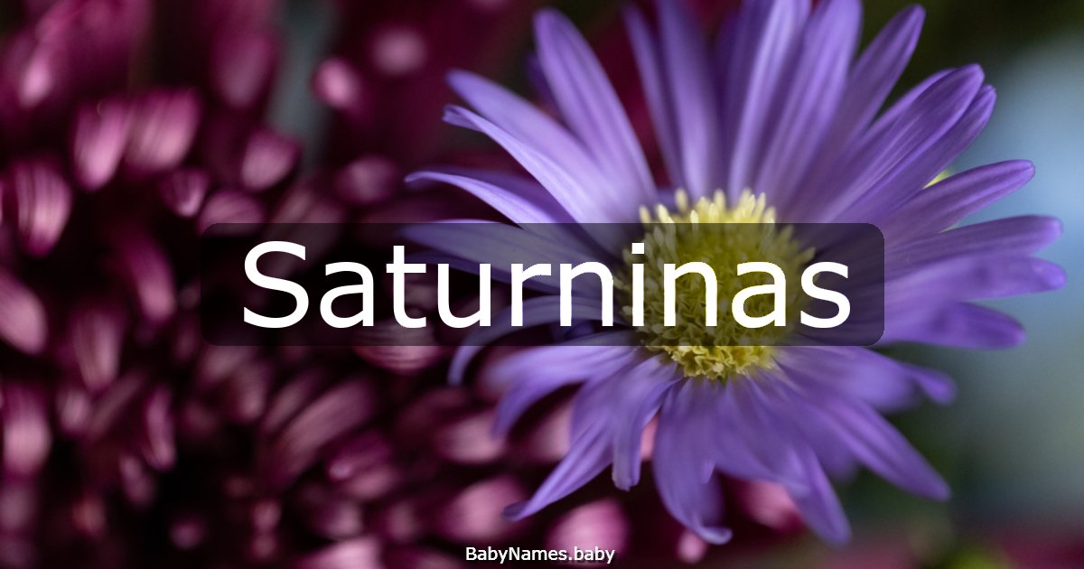 Saturninas