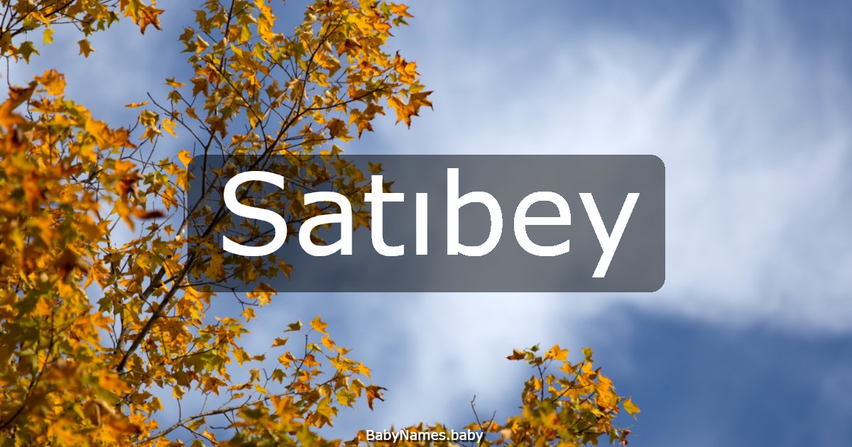 Satıbey