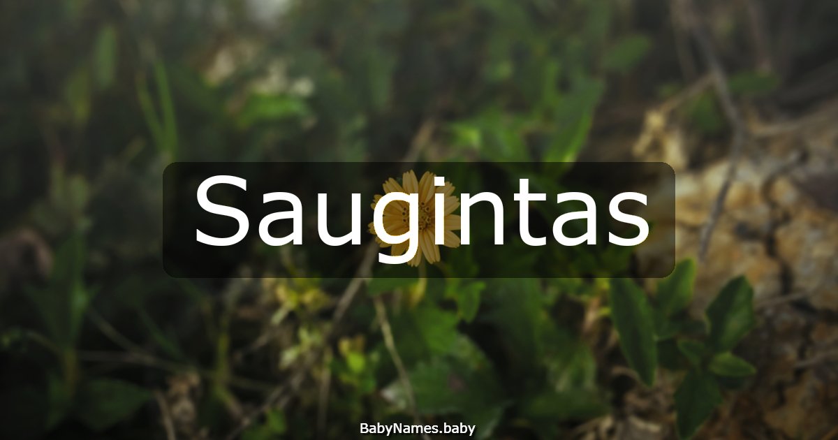 Saugintas