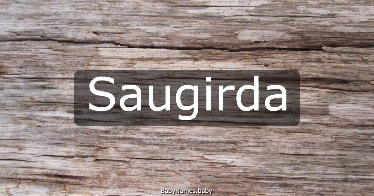 Saugirda