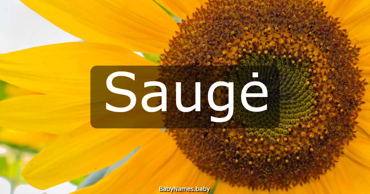 Saugė