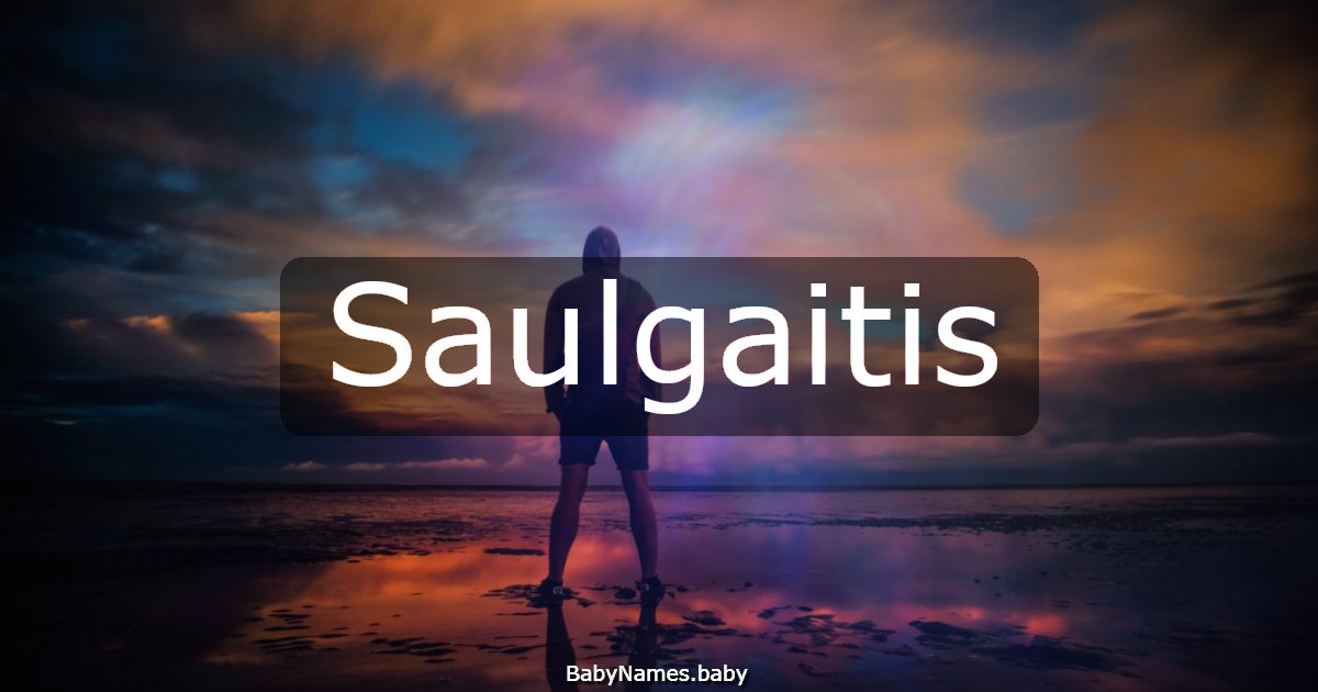 Saulgaitis