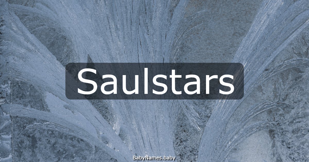 Saulstars