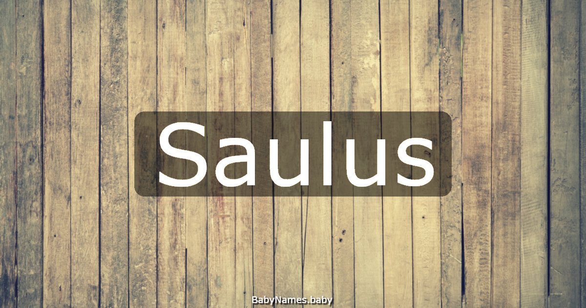 Saulus