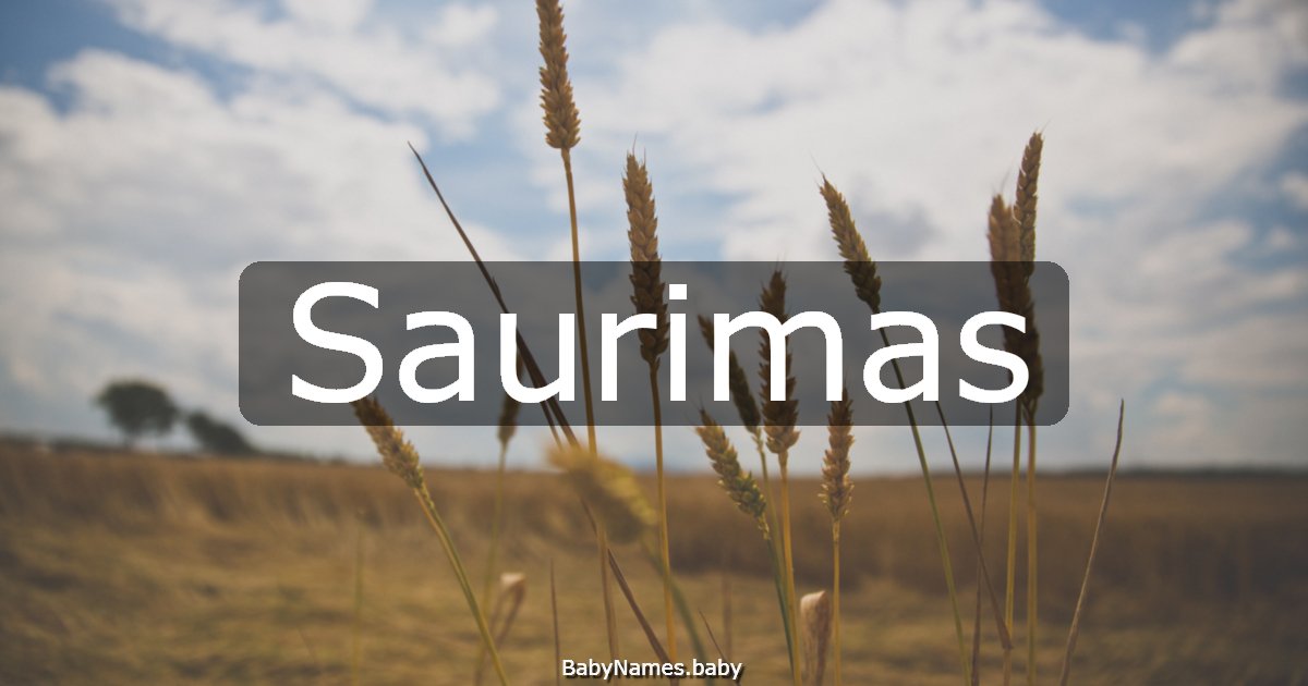 Saurimas