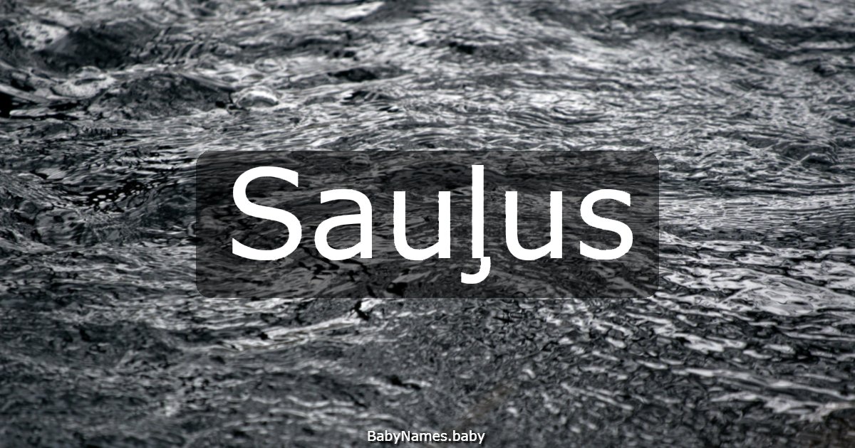 Sauļus