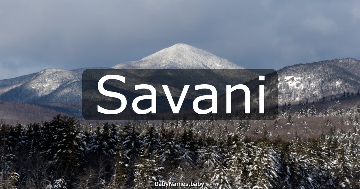 Savani