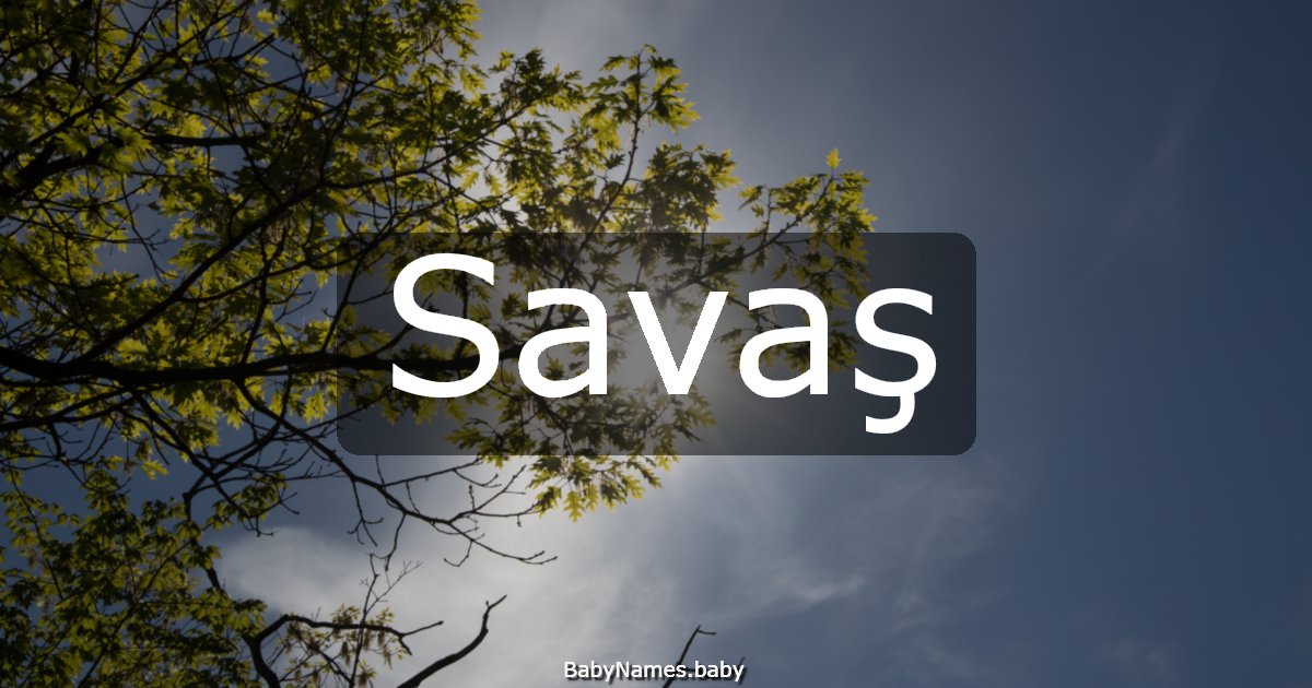 Savaş