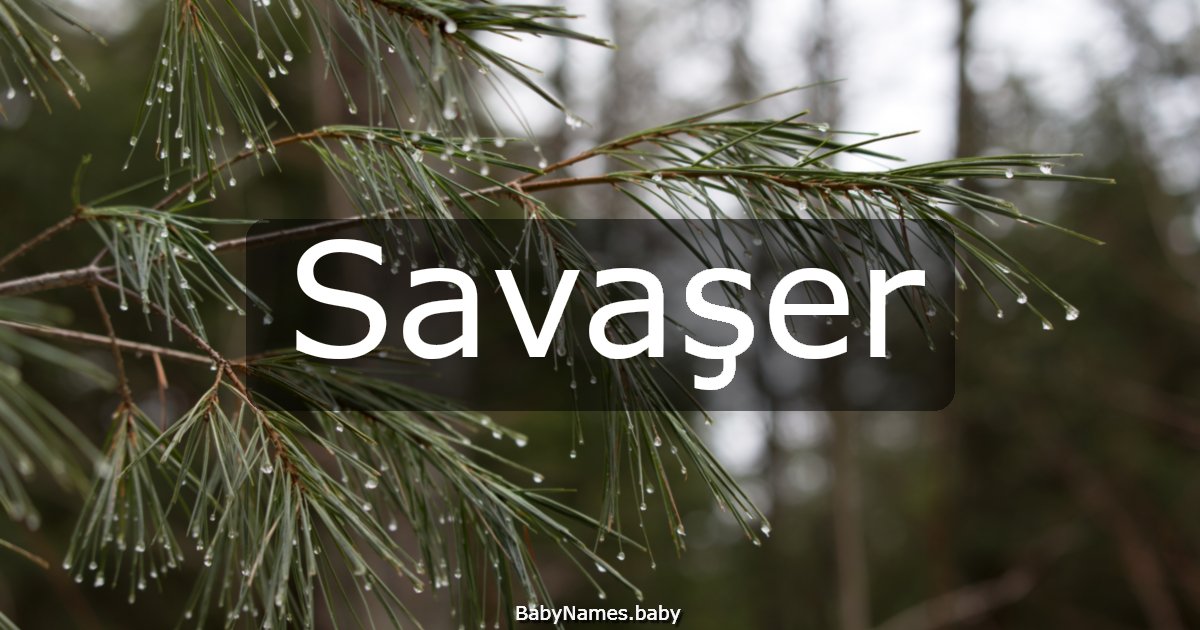 Savaşer