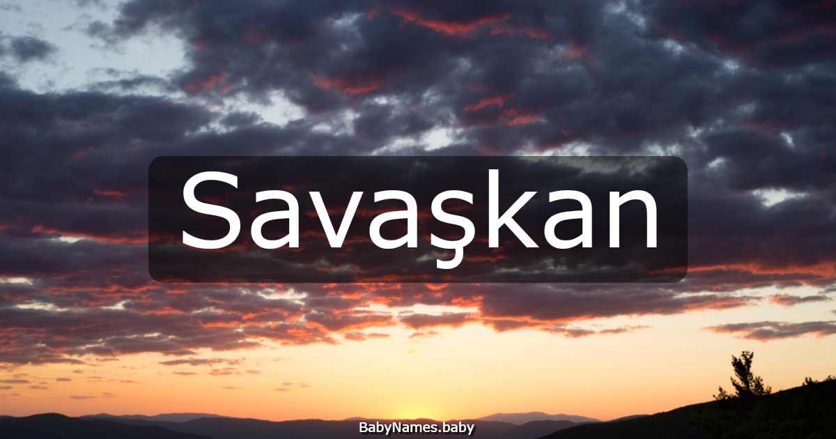Savaşkan
