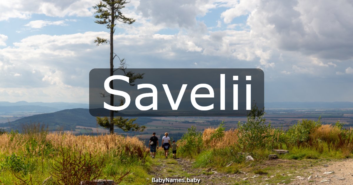 Savelii