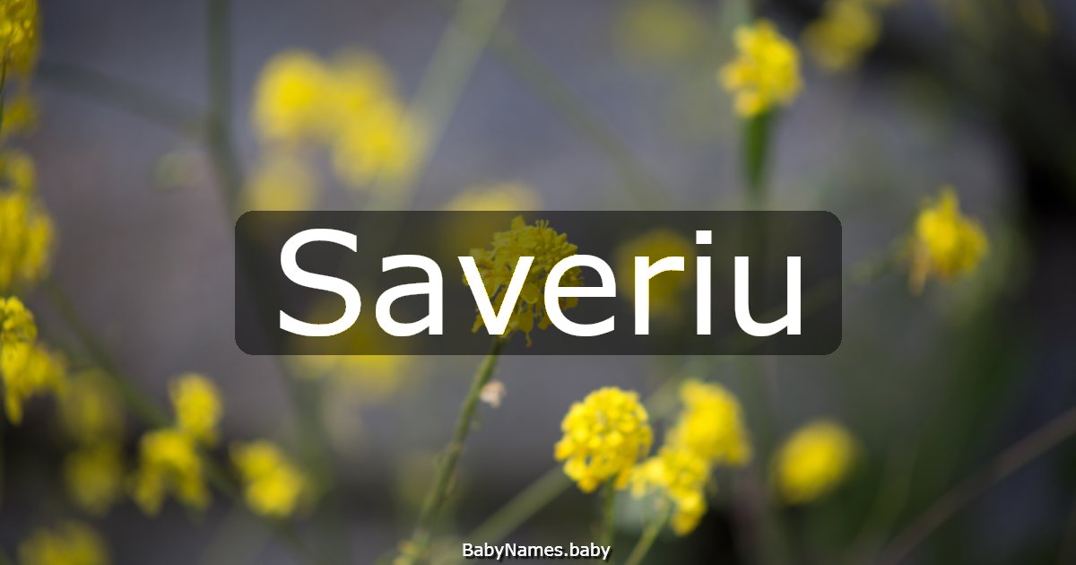 Saveriu