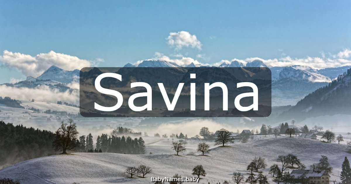 Savina