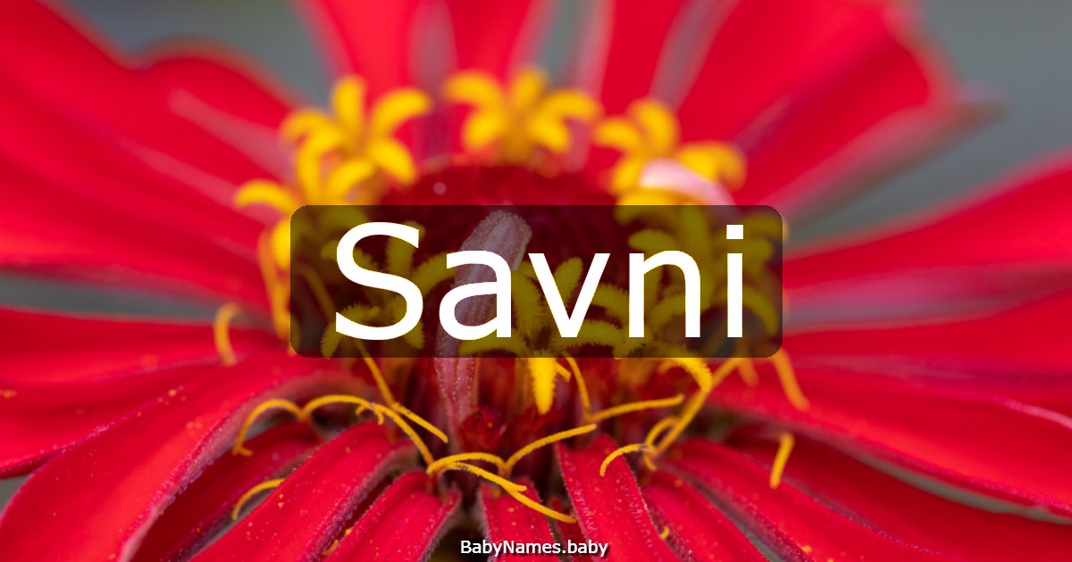 Savni