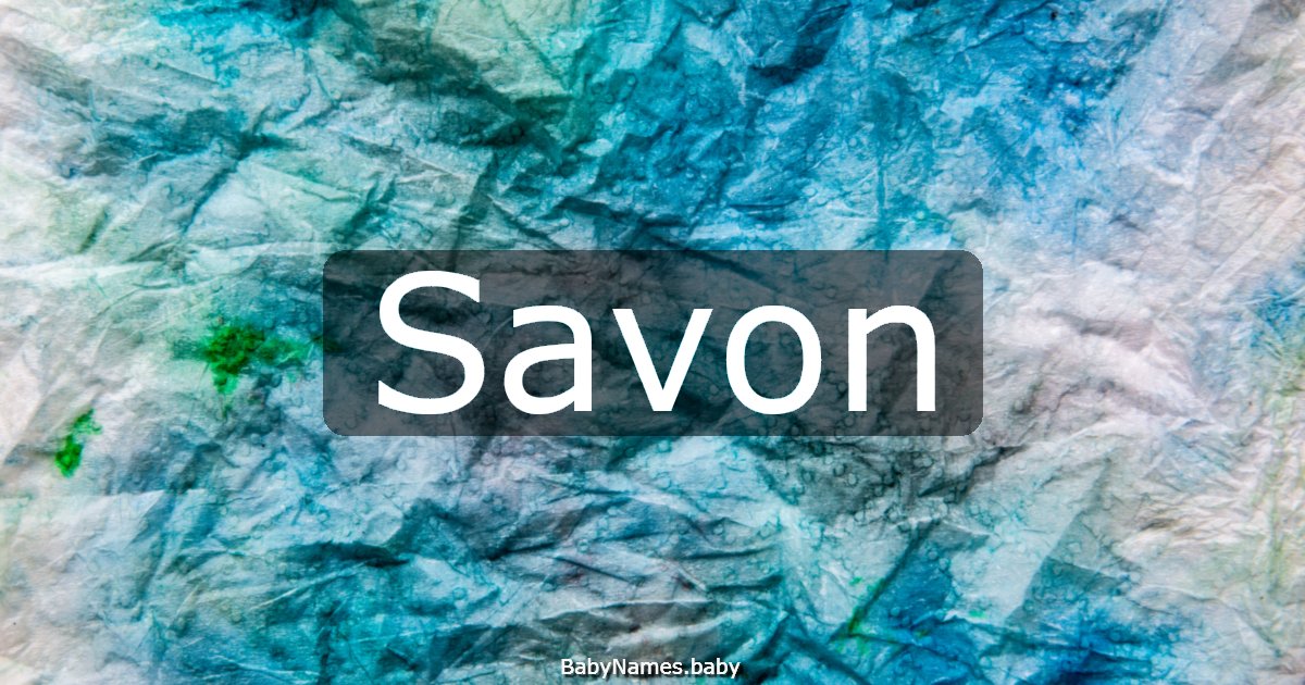 Savon
