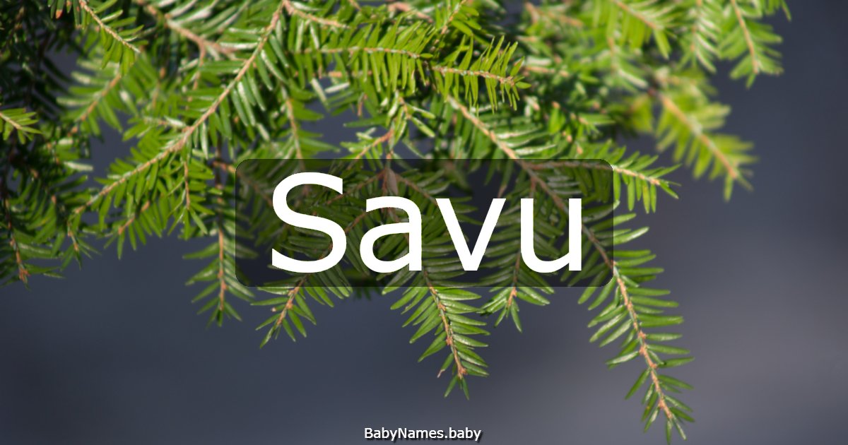 Savu