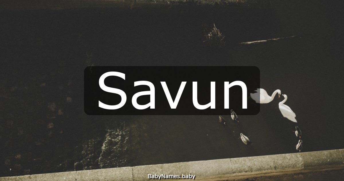 Savun