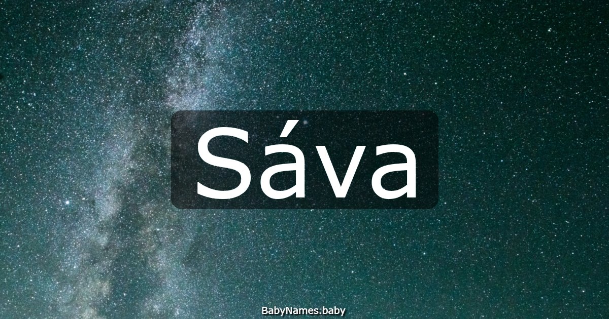 Sáva