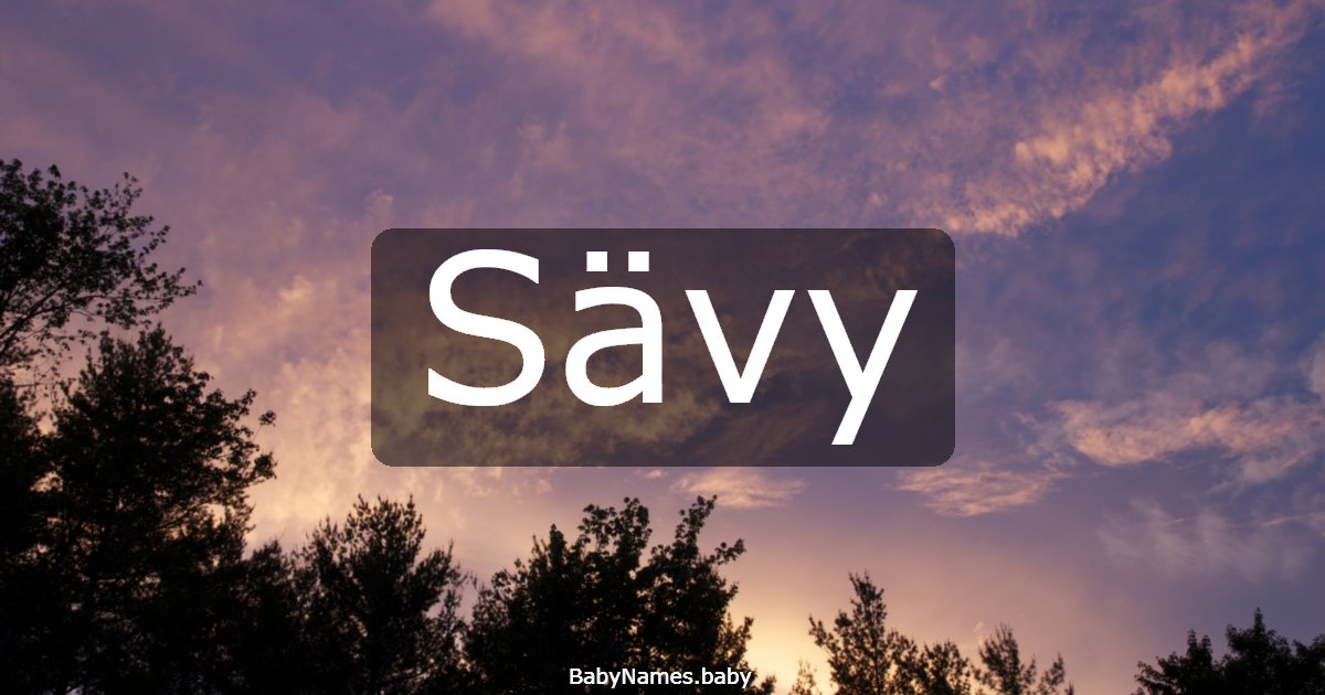 Sävy
