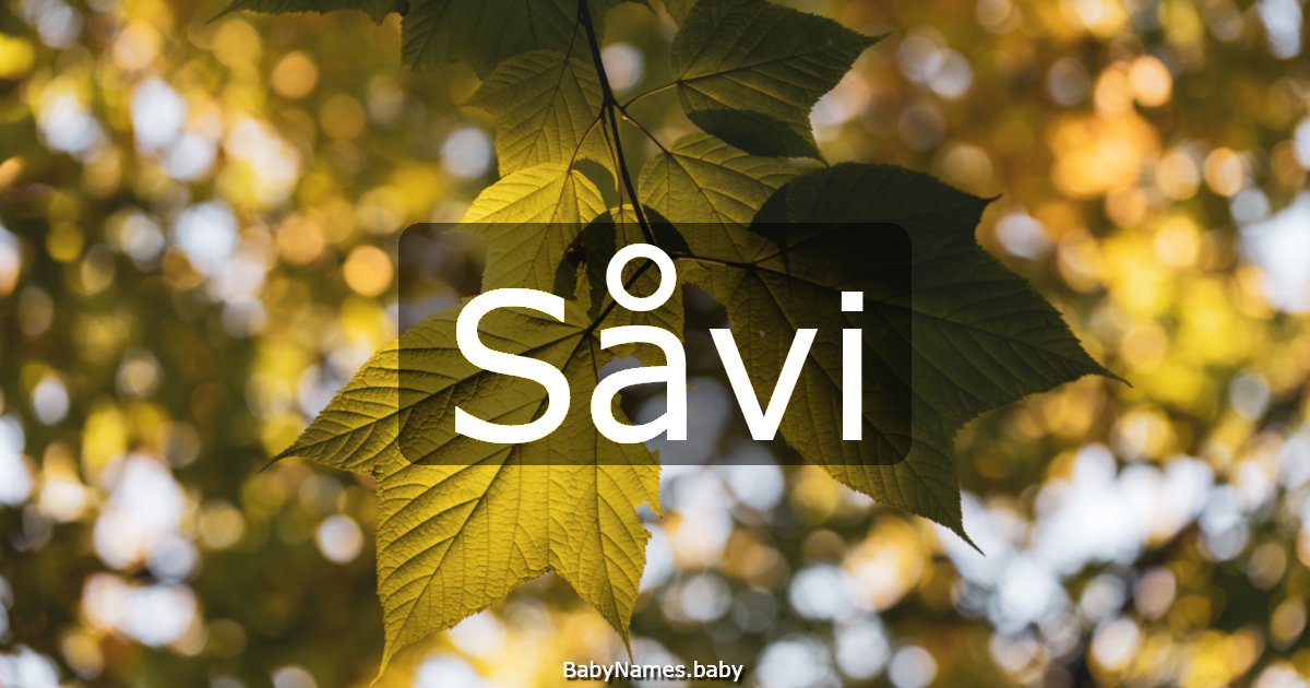 Såvi