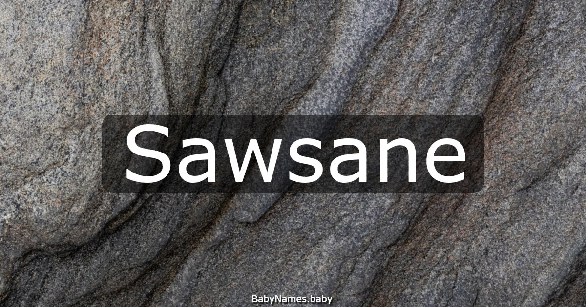Sawsane