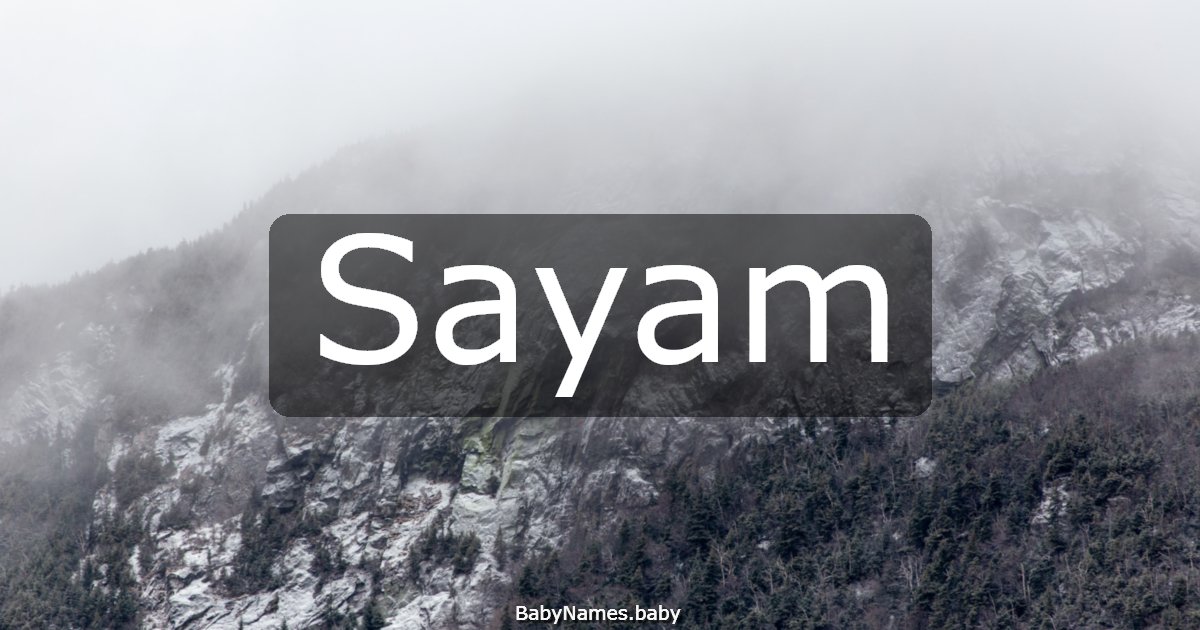 Sayam