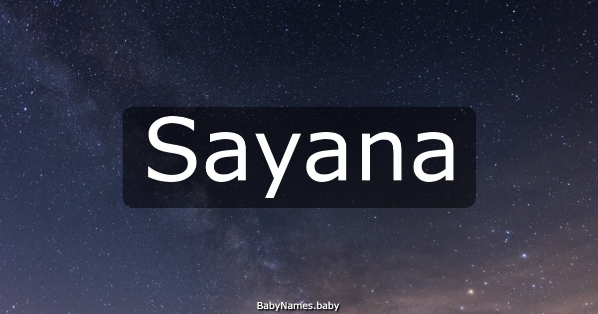 Sayana