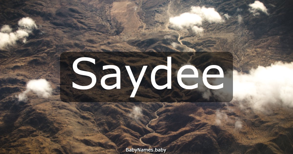 Saydee