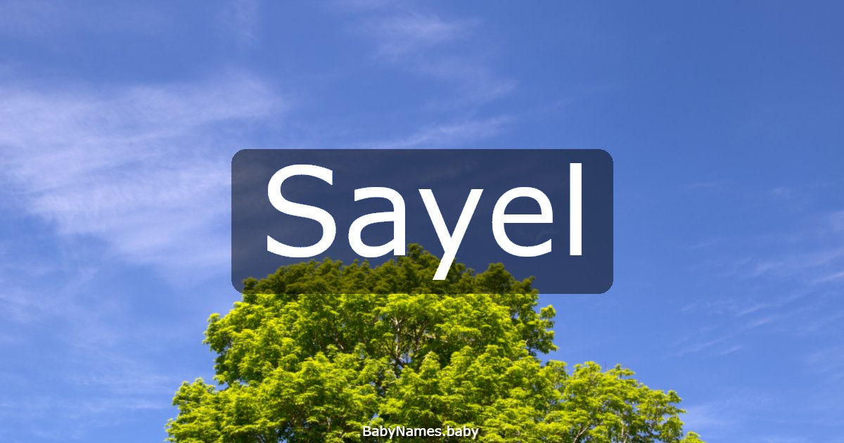 Sayel