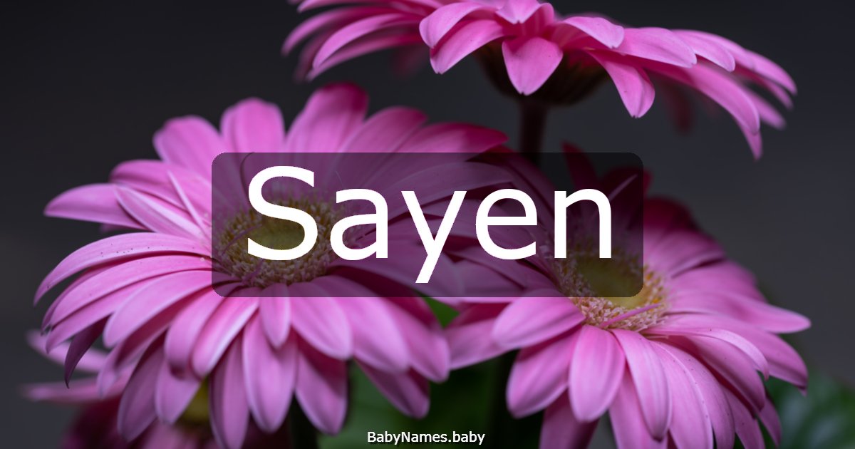 Sayen