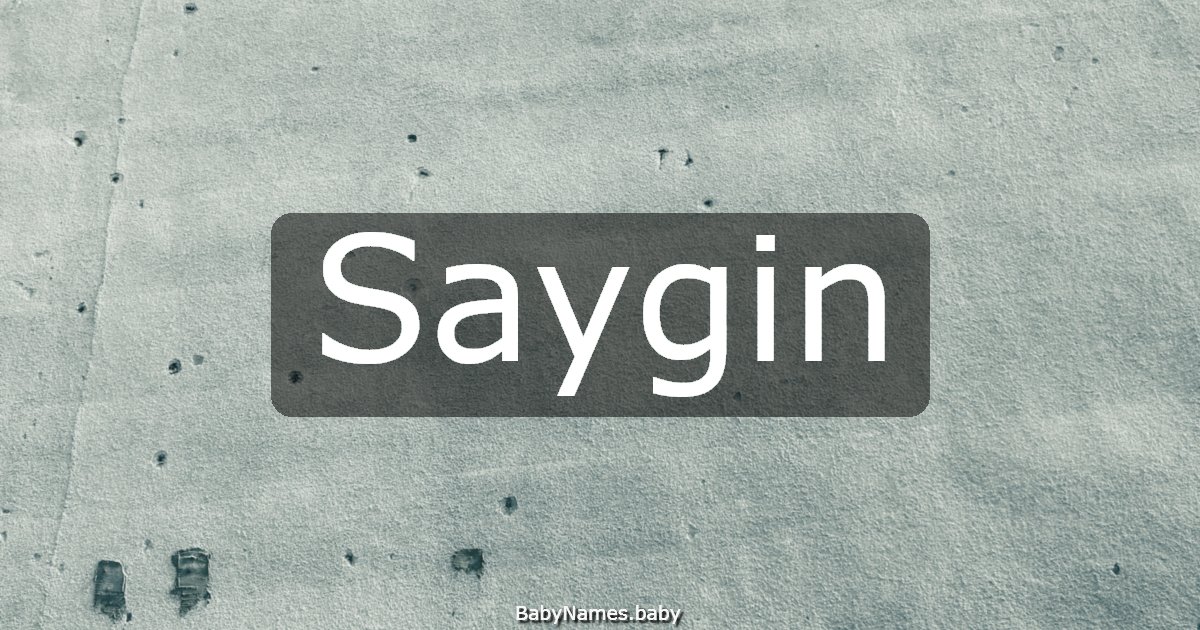 Saygin
