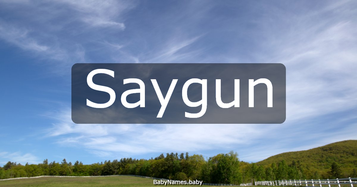 Saygun