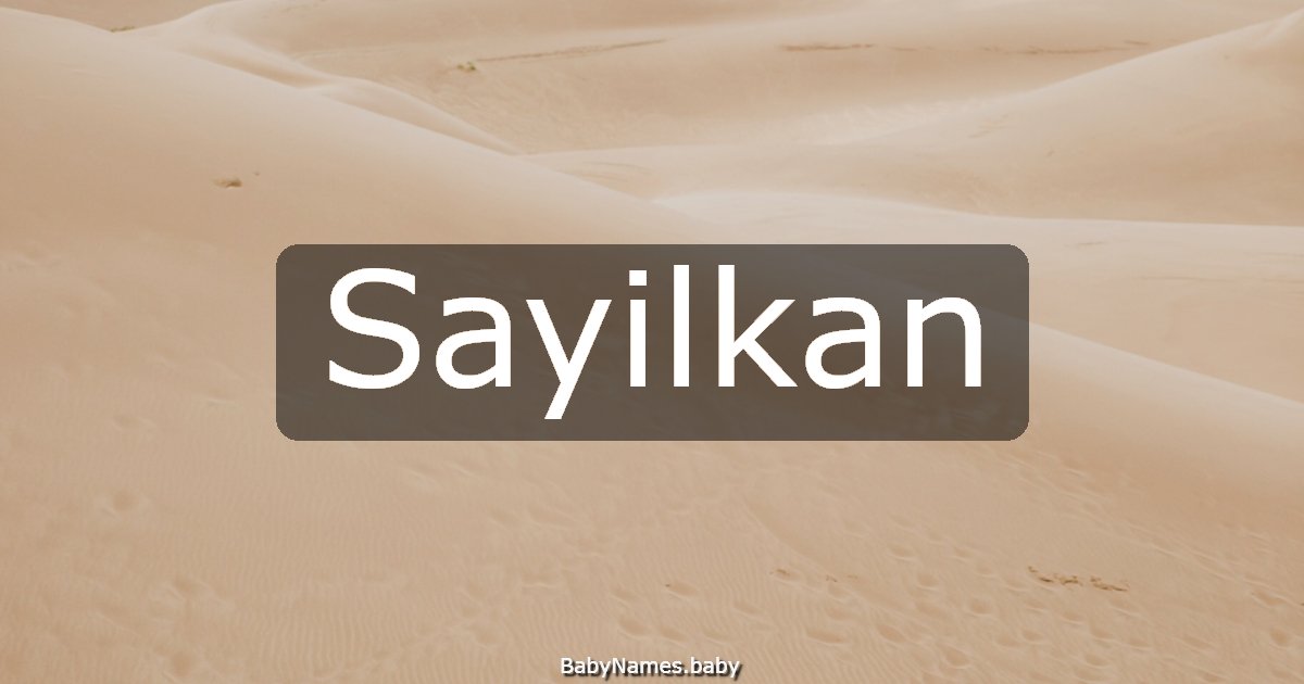 Sayilkan
