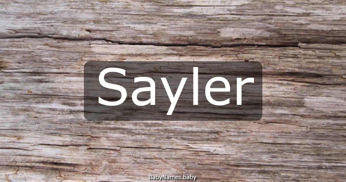 Sayler