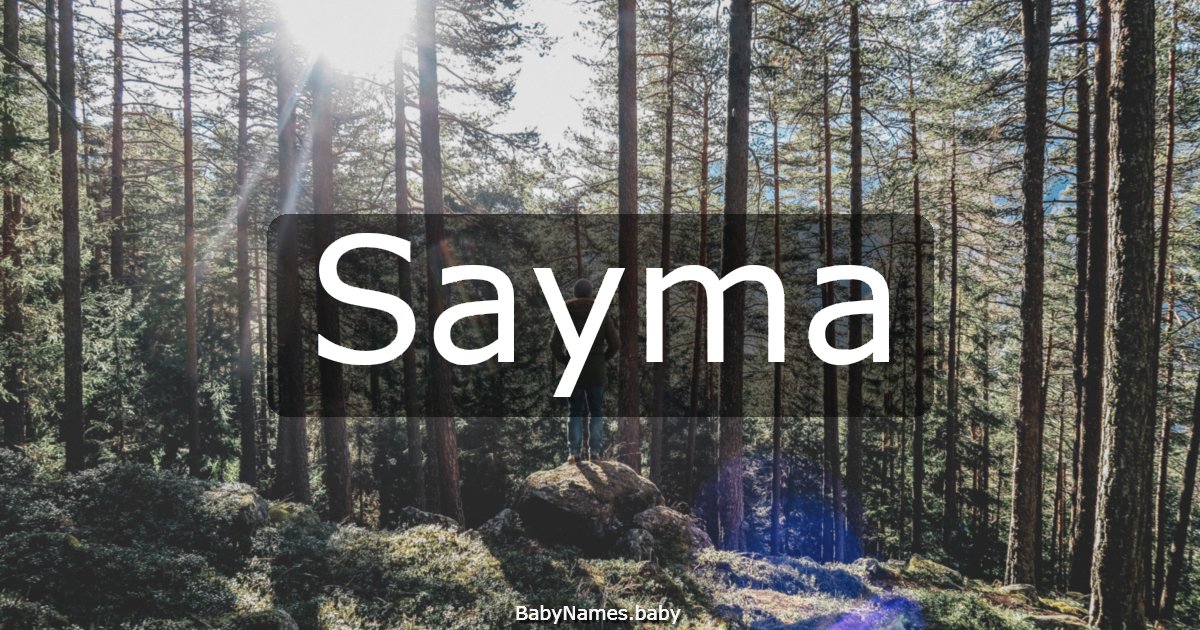 Sayma