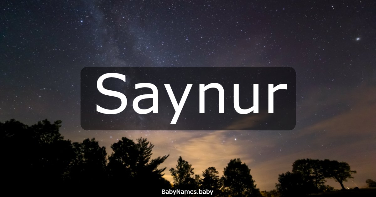 Saynur