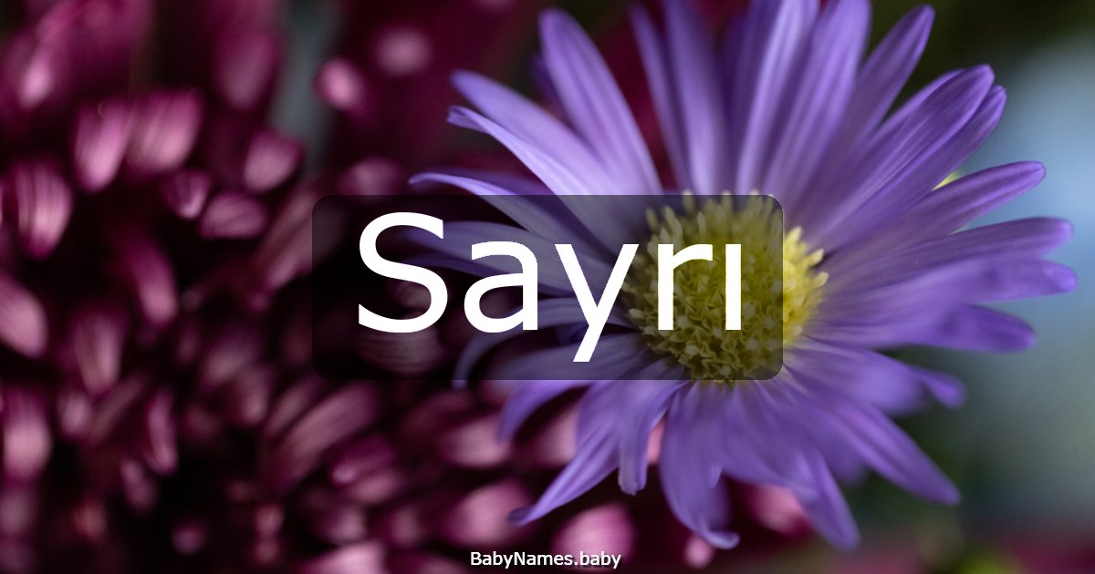 Sayrı