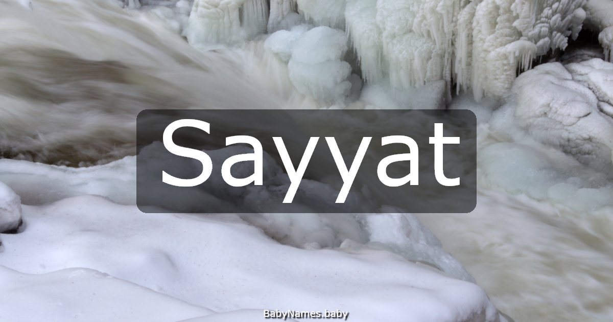 Sayyat