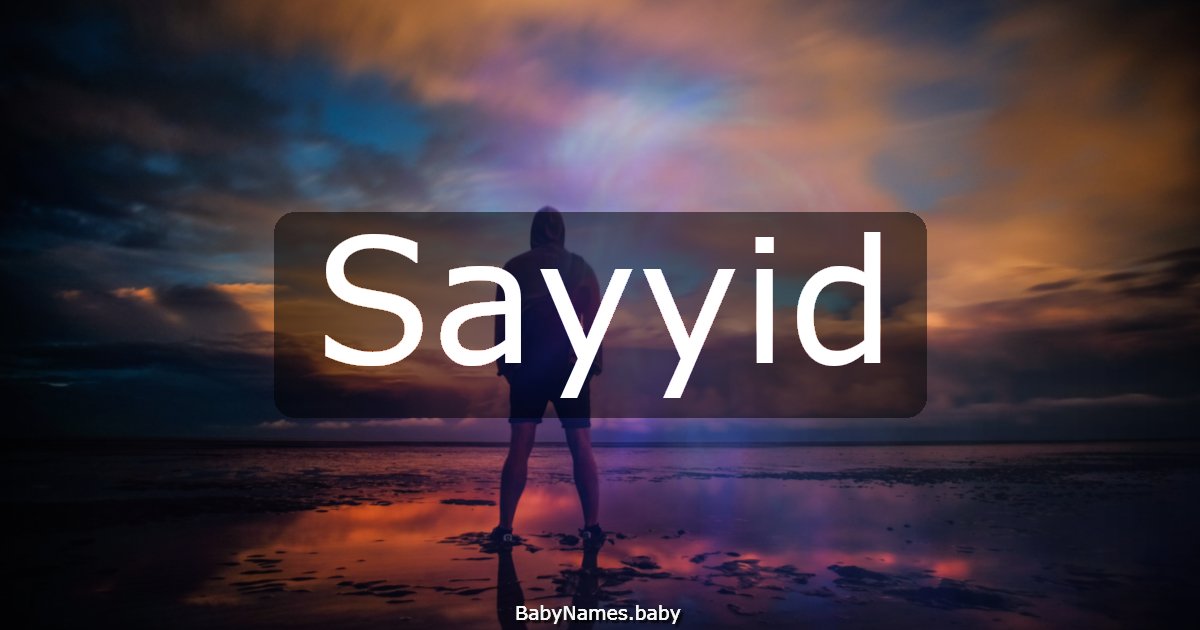 Sayyid