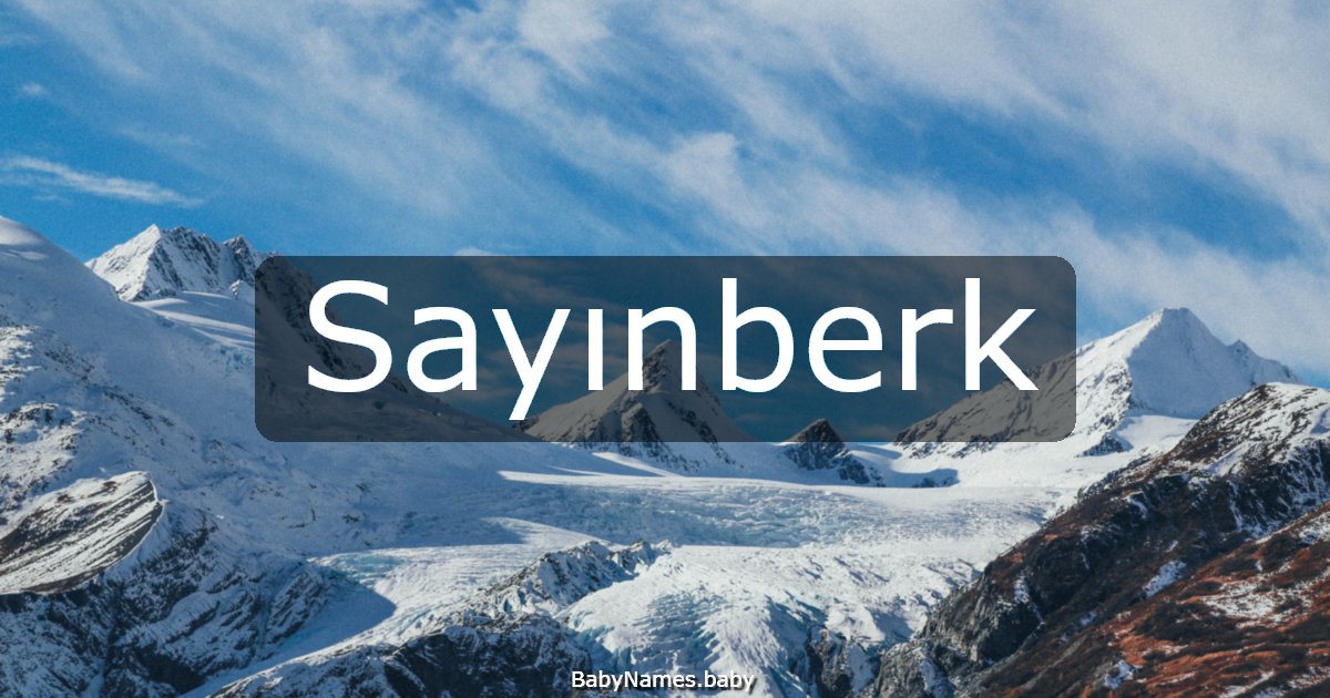 Sayınberk