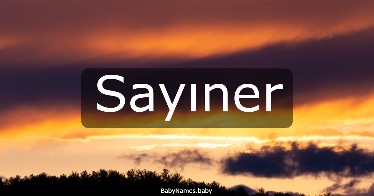 Sayıner