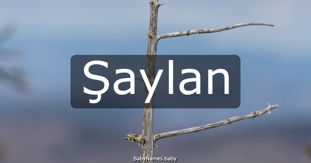 Şaylan