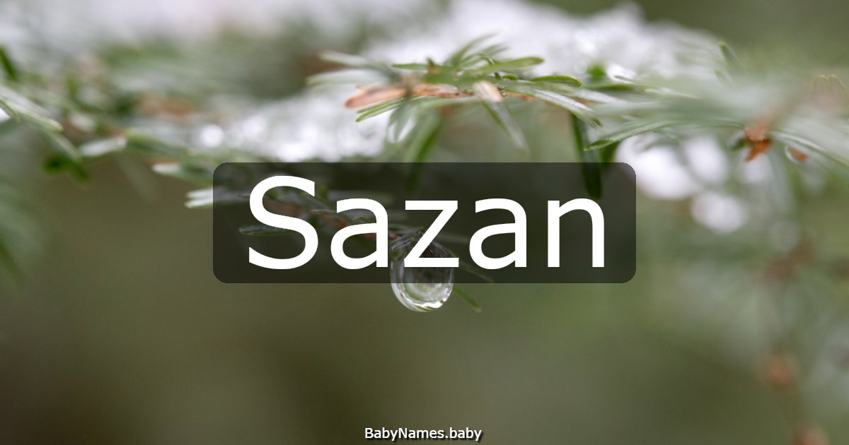 Sazan