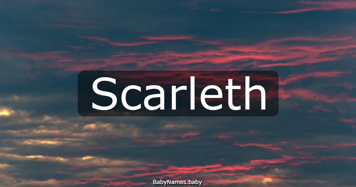 Scarleth