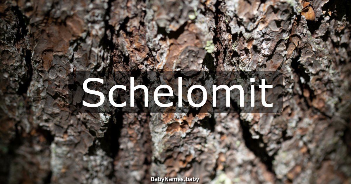 Schelomit
