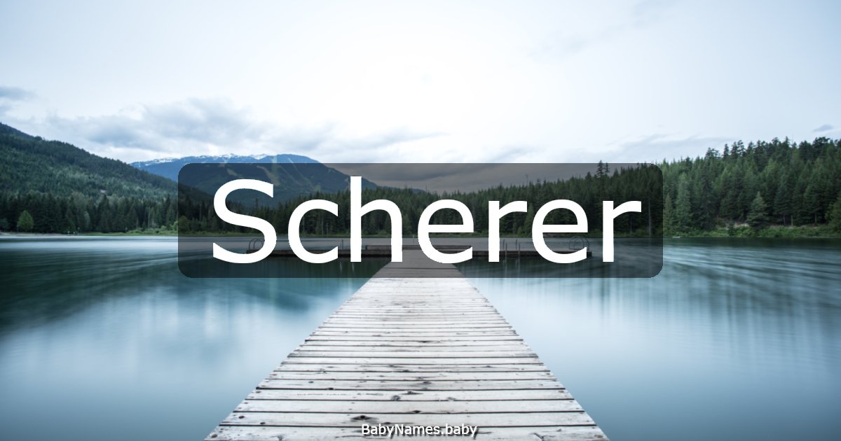 Scherer