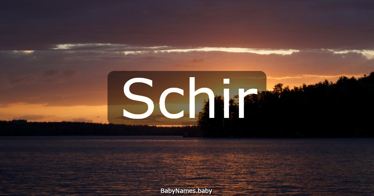 Schir